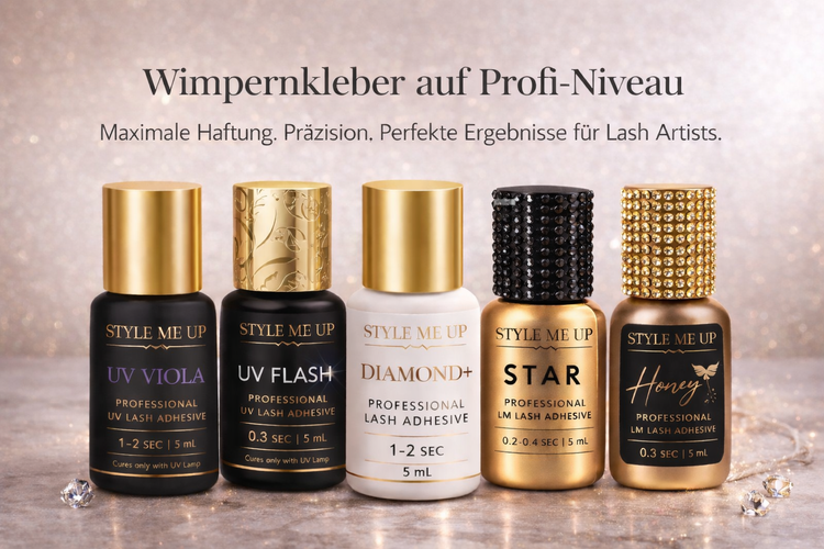 Professionelle Wimpernkleber für Lash Artists