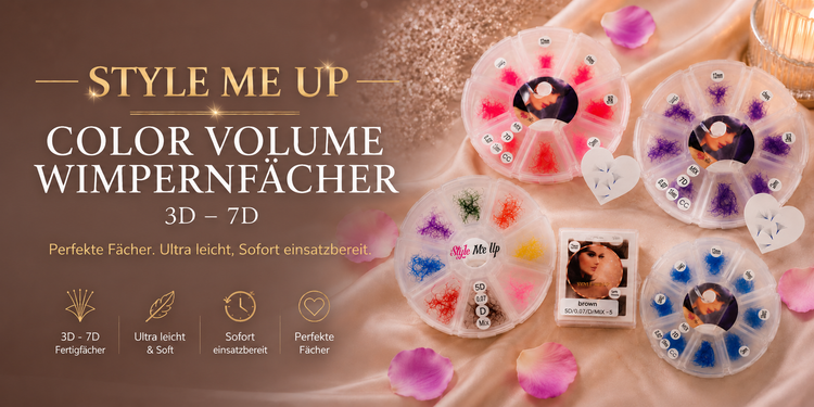 Color Volume Wimpernfächer 3D-7D