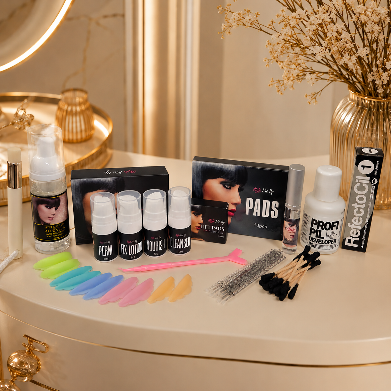 Style Me Up – Professional Lash Lift & Brow Lamination Deluxe Set