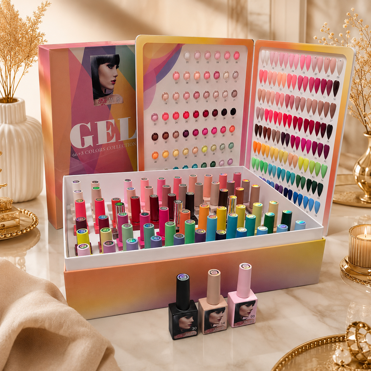 66+3 Colors Collection – Profi Gel Polish Set