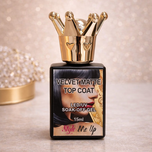 Velvet Matte Top Coat LED/UV
