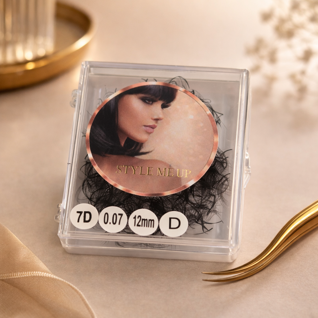 7D Wimpernfächer 0.07 | C & D Curl | Volumen Wimpern |Style Me Up