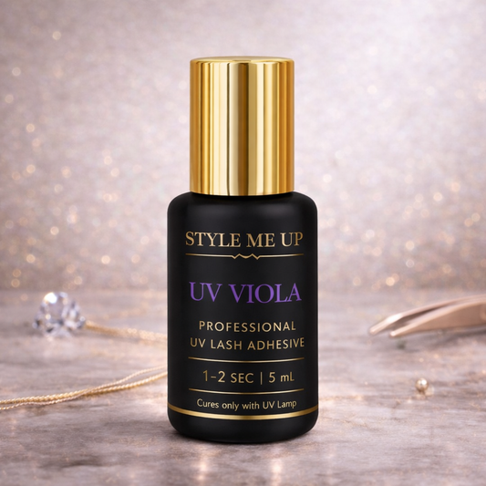 UV Viola Wimpernkleber 1–2 Sekunden – UV Lash Adhesive 5ml