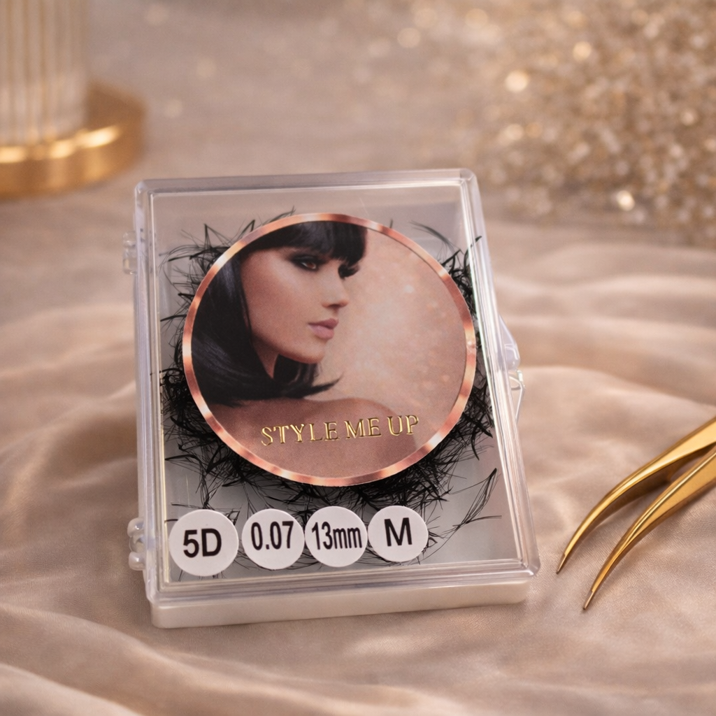 5D /10D Wimpernfächer 0.07 M & L Curl – Premade Volume Fans