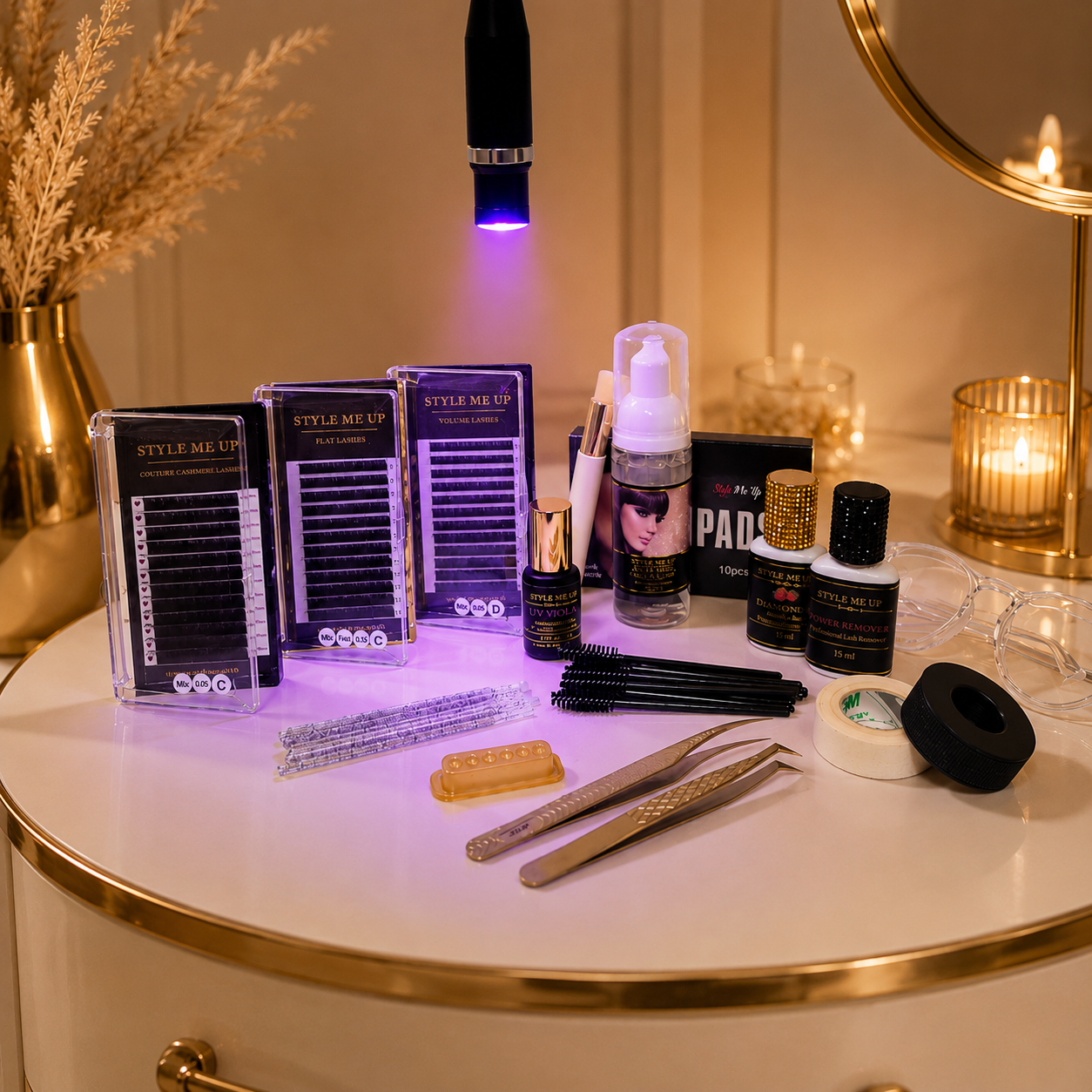 STYLE ME UP – UV Lash Starter Set Luxury Edition