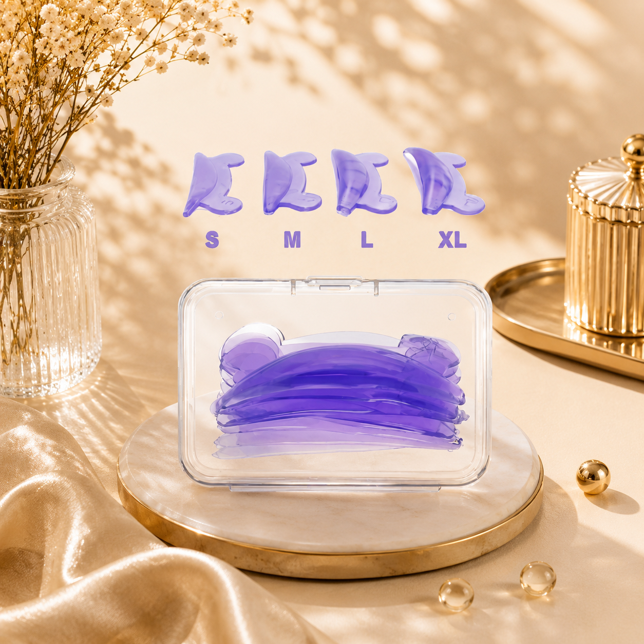 Premium Lash Lifting Silikonpads Set | Größen XS–XL | Wiederverwendbar