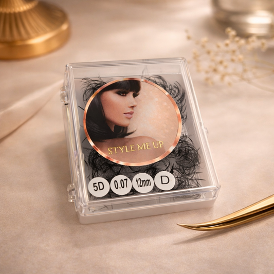 5D Wimpernfächer 0.07 – Premium Volumen Lashes