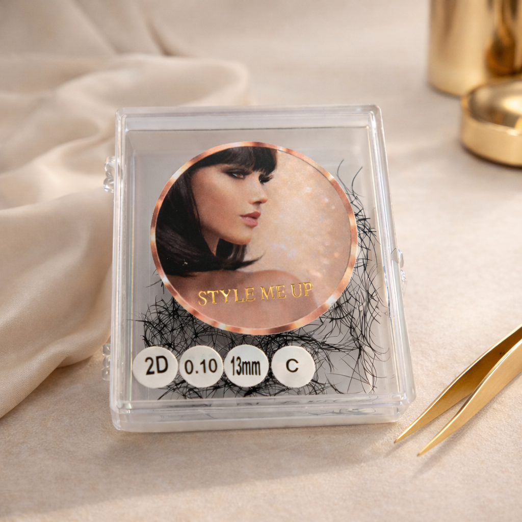 2D Wimpernfächer 0.10 | C & D Curl – Volumen Lashes