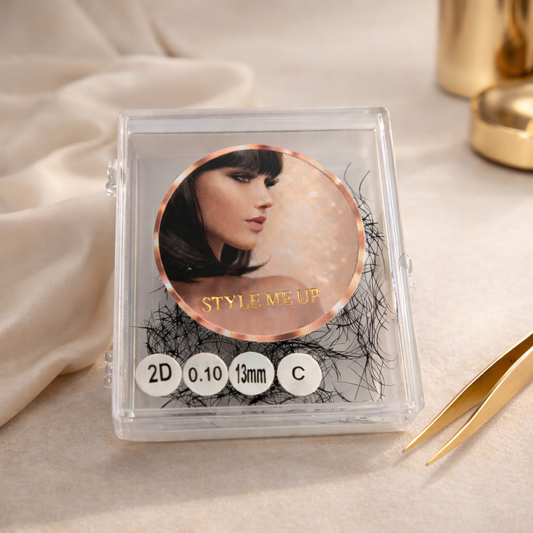 2D Wimpernfächer 0.10 | C & D Curl – Volumen Lashes