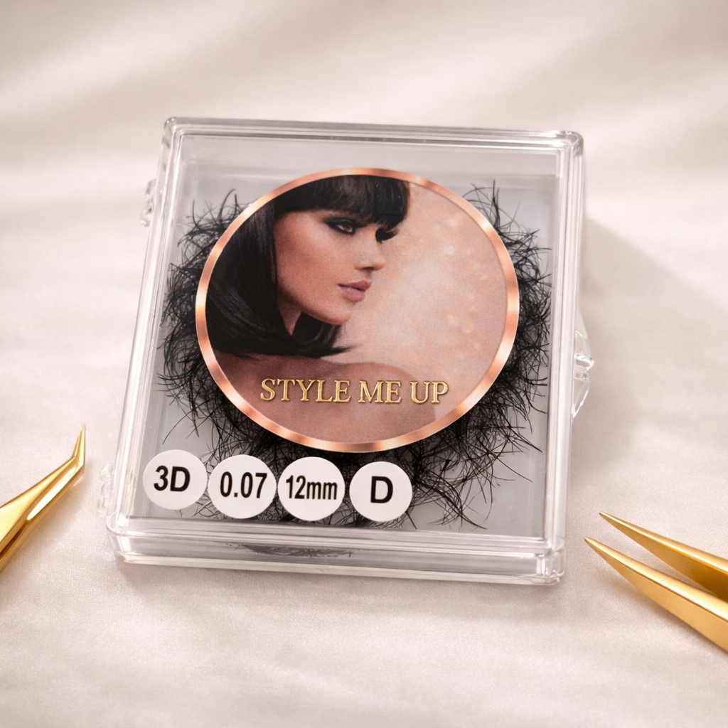 3D Wimpernfächer 0.07 & 0.10 |C & D Curl |Volumen Wimpern