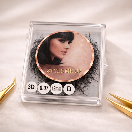 3D Wimpernfächer 0.07 & 0.10 |C & D Curl |Volumen Wimpern