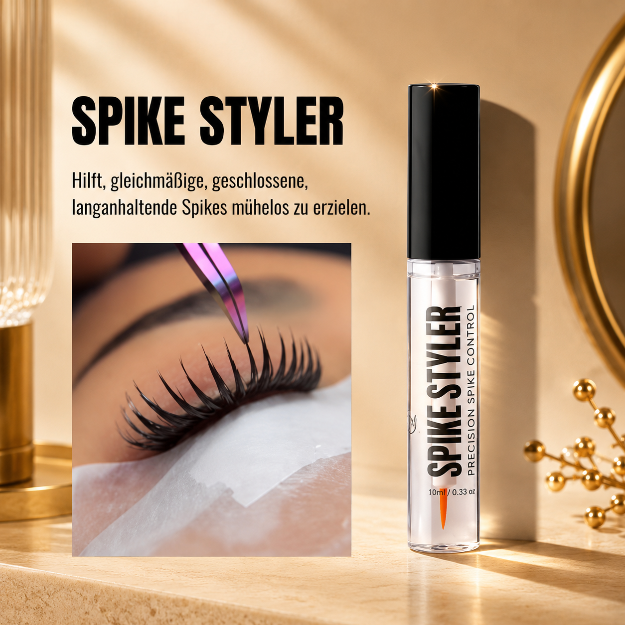 Spike Styler – Präzisions Styling Gel für Wispy & Spiky Wimpernlooks