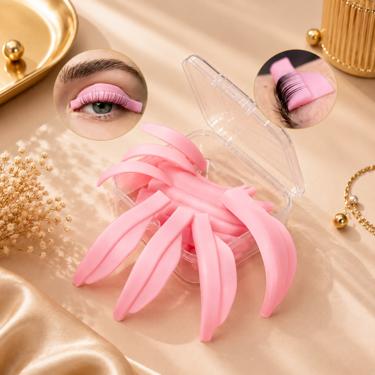 Premium Lash Lifting Silikonpads Set | Größen XS–XL | Wiederverwendbar