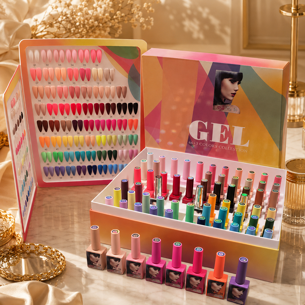 66+3 Colors Collection – Profi Gel Polish Set