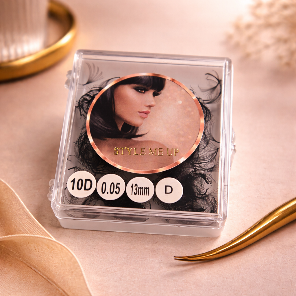 10D Wimpernfächer – C & D Curl | 0.05 Volumen Wimpern | Style Me Up