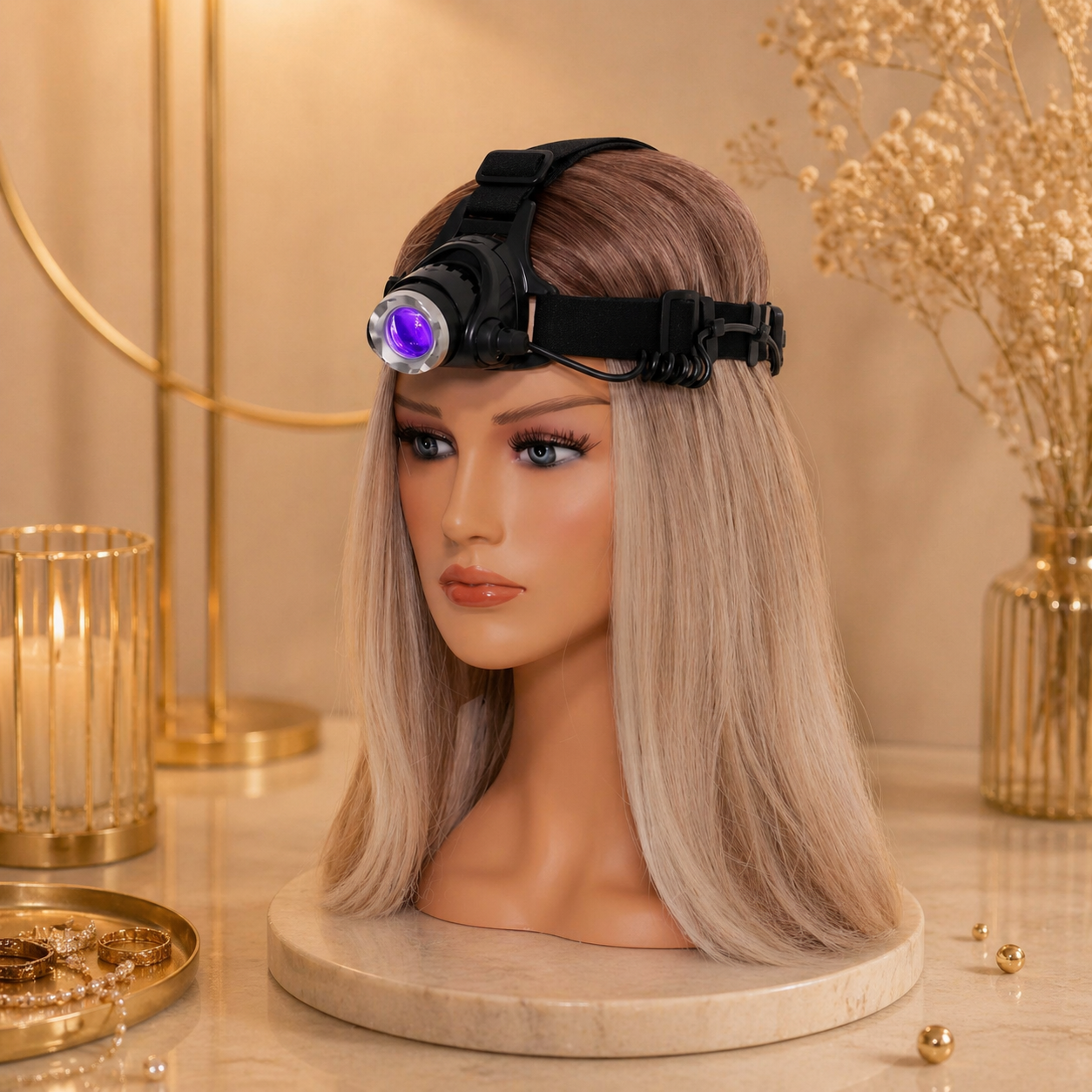 UV Head Lampe für Wimpernverlängerung